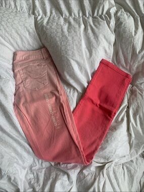 Aeropostale Pink Ombre Skinny Jeans